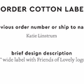 PPLR_HIDDEN_PRODUCT Reorder Previous Label Design - COTTON