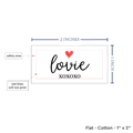 PPLR_HIDDEN_PRODUCT Simple Heart (2"x1"-Cotton)