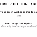 PPLR_HIDDEN_PRODUCT Reorder Previous Label Design - COTTON