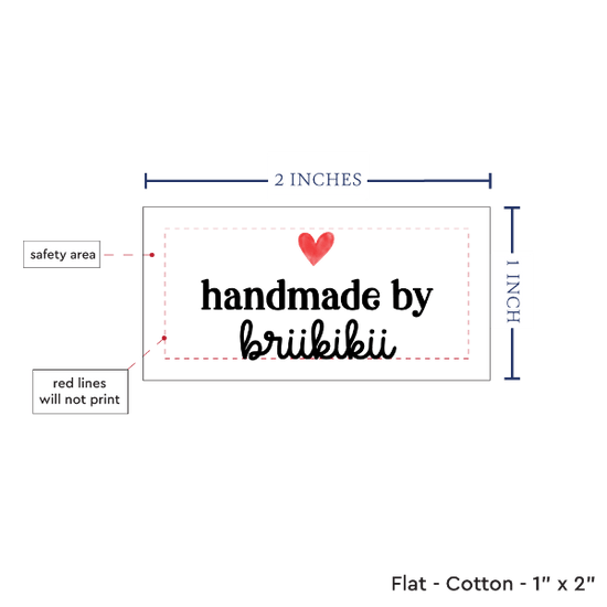 PPLR_HIDDEN_PRODUCT Simple Heart (2"x1"-Cotton)