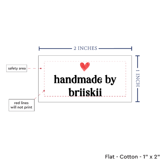 PPLR_HIDDEN_PRODUCT Simple Heart (2"x1"-Cotton)