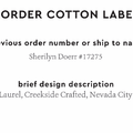 PPLR_HIDDEN_PRODUCT Reorder Previous Label Design - COTTON