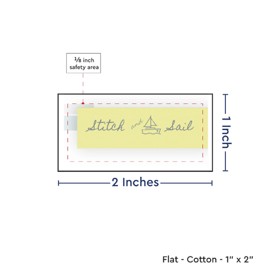 PPLR_HIDDEN_PRODUCT Print your Logo or Image on FLAT Cotton Tags