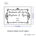 PPLR_HIDDEN_PRODUCT Swirl Accent Border (2"x3" Cotton - 12 labels/set)
