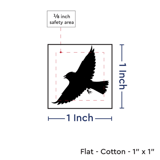 PPLR_HIDDEN_PRODUCT Print your Logo or Image on FLAT Cotton Tags