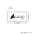 PPLR_HIDDEN_PRODUCT Print your Logo or Image on FLAT Cotton Tags