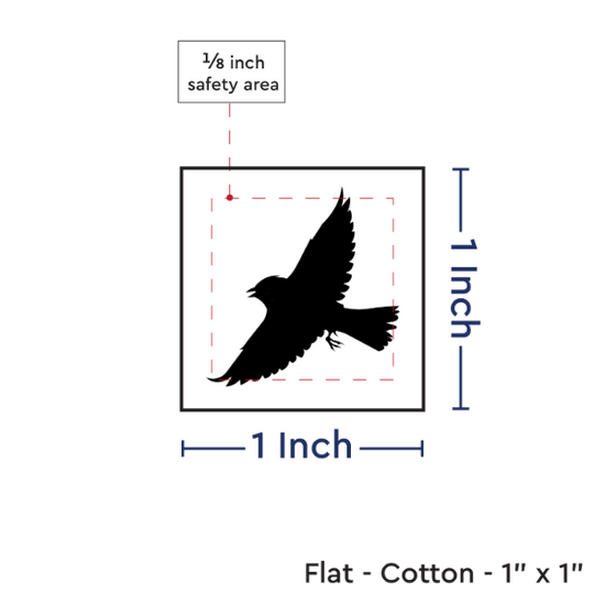 PPLR_HIDDEN_PRODUCT Print your Logo or Image on FLAT Cotton Tags