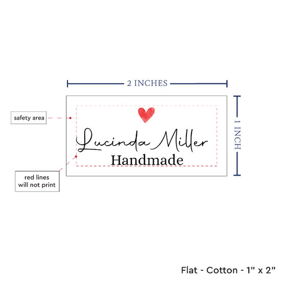 PPLR_HIDDEN_PRODUCT Simple Heart (2"x1"-Cotton)