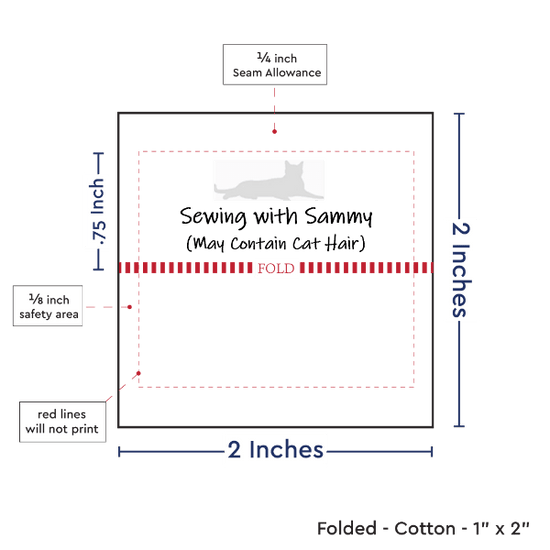 PPLR_HIDDEN_PRODUCT Print Your Logo or Image on FOLDED Cotton Tags