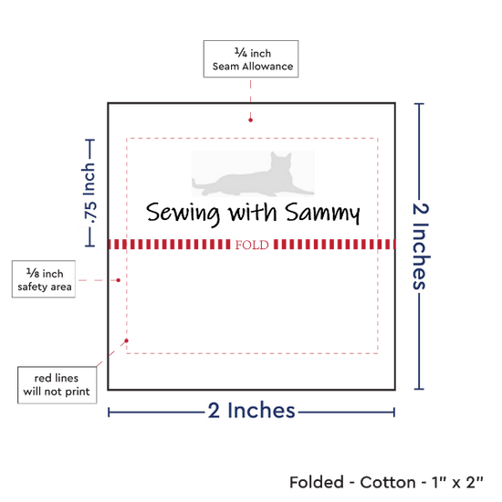 PPLR_HIDDEN_PRODUCT Print Your Logo or Image on FOLDED Cotton Tags