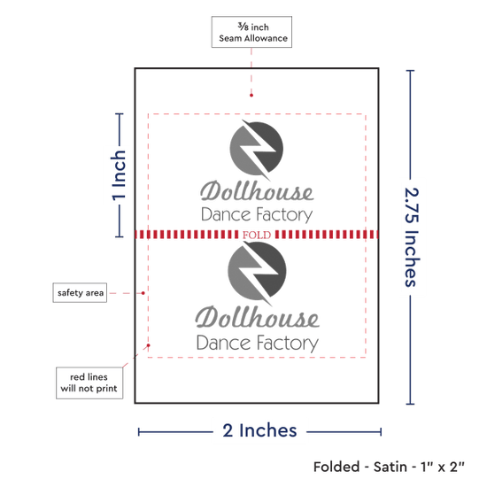 PPLR_HIDDEN_PRODUCT Print your Logo or Image on Satin Tags (2" wide - Satin)