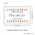 PPLR_HIDDEN_PRODUCT Christmas Trees (2"x3" Cotton - 12 labels/set)
