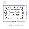 PPLR_HIDDEN_PRODUCT Swirl Accent Border (2"x3" Cotton - 12 labels/set)
