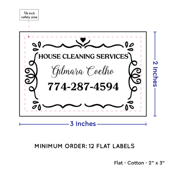 PPLR_HIDDEN_PRODUCT Swirl Accent Border (2"x3" Cotton - 12 labels/set)