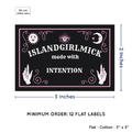 PPLR_HIDDEN_PRODUCT Spirit Board (2"x3" Cotton - 12 labels/set)
