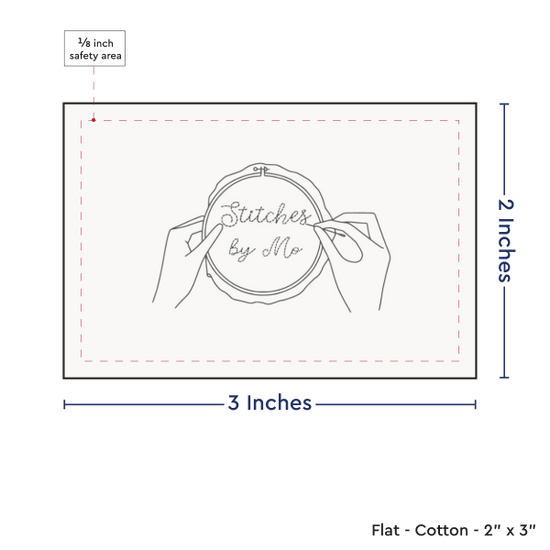 PPLR_HIDDEN_PRODUCT Print your Logo or Image on FLAT Cotton Tags