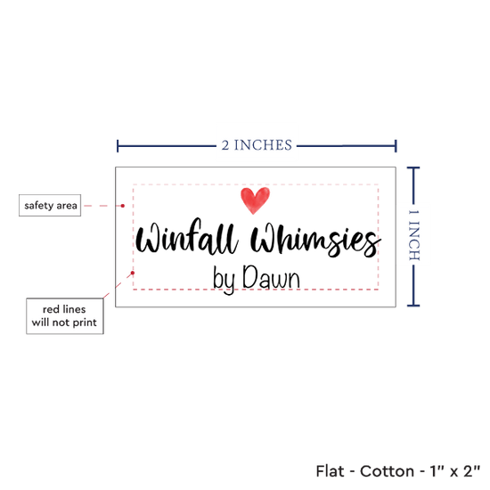 PPLR_HIDDEN_PRODUCT Simple Heart (2"x1"-Cotton)