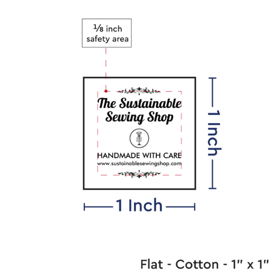 PPLR_HIDDEN_PRODUCT Print your Logo or Image on FLAT Cotton Tags