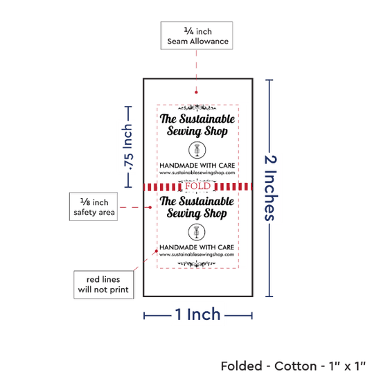 PPLR_HIDDEN_PRODUCT Print Your Logo or Image on FOLDED Cotton Tags