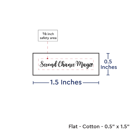 PPLR_HIDDEN_PRODUCT Print your Logo or Image on FLAT Cotton Tags