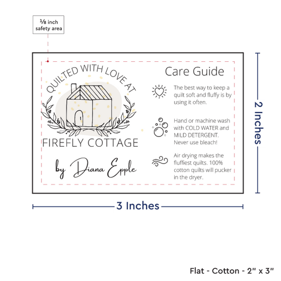 PPLR_HIDDEN_PRODUCT Print your Logo or Image on FLAT Cotton Tags