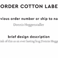 PPLR_HIDDEN_PRODUCT Reorder Previous Label Design - COTTON