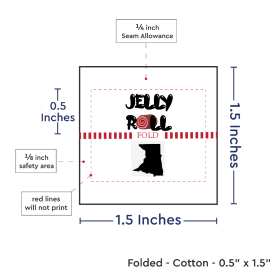 PPLR_HIDDEN_PRODUCT Print Your Logo or Image on FOLDED Cotton Tags