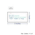 PPLR_HIDDEN_PRODUCT Print your Logo or Image on FLAT Cotton Tags