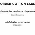 PPLR_HIDDEN_PRODUCT Reorder Previous Label Design - COTTON