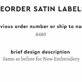 PPLR_HIDDEN_PRODUCT Reorder Previous Label Design - SATIN