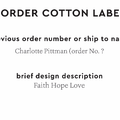 PPLR_HIDDEN_PRODUCT Reorder Previous Label Design - COTTON