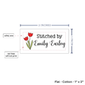 PPLR_HIDDEN_PRODUCT Spring Tulips (2"x1"-Cotton)