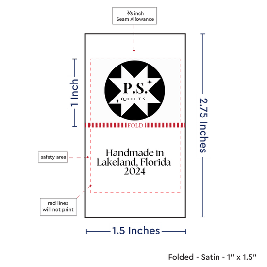 PPLR_HIDDEN_PRODUCT Print your logo/Image on Satin Tags (1.5" wide - Satin)