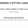 PPLR_HIDDEN_PRODUCT Reorder Previous Label Design - COTTON