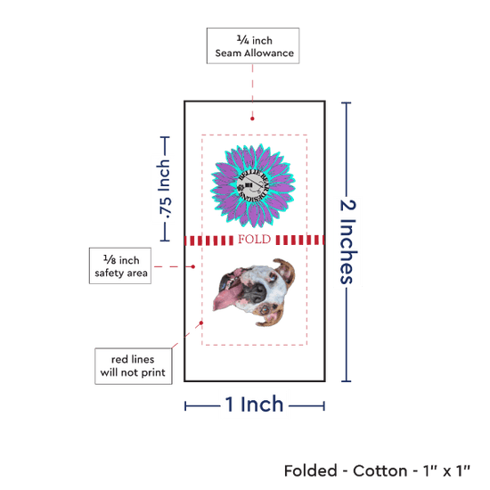 PPLR_HIDDEN_PRODUCT Print Your Logo or Image on FOLDED Cotton Tags