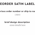 PPLR_HIDDEN_PRODUCT Reorder Previous Label Design - SATIN