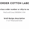 PPLR_HIDDEN_PRODUCT Reorder Previous Label Design - COTTON