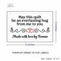 PPLR_HIDDEN_PRODUCT Double Heart Quote (2"x3" Cotton - 12 labels/set)