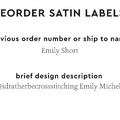 PPLR_HIDDEN_PRODUCT Reorder Previous Label Design - SATIN