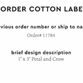 PPLR_HIDDEN_PRODUCT Reorder Previous Label Design - COTTON