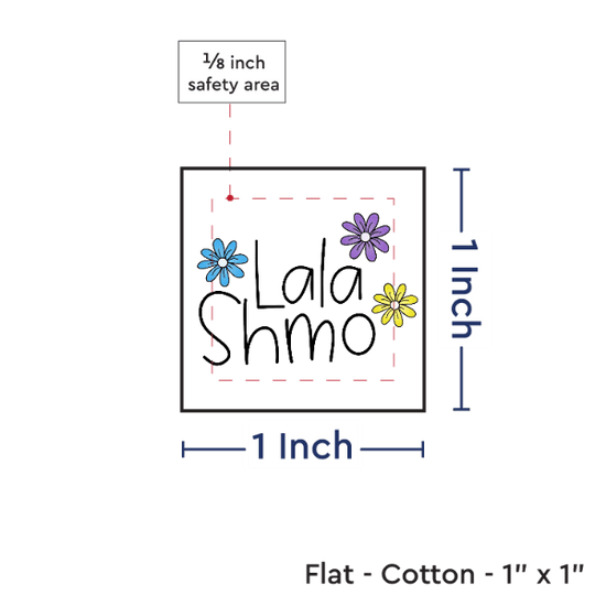 PPLR_HIDDEN_PRODUCT Print your Logo or Image on FLAT Cotton Tags