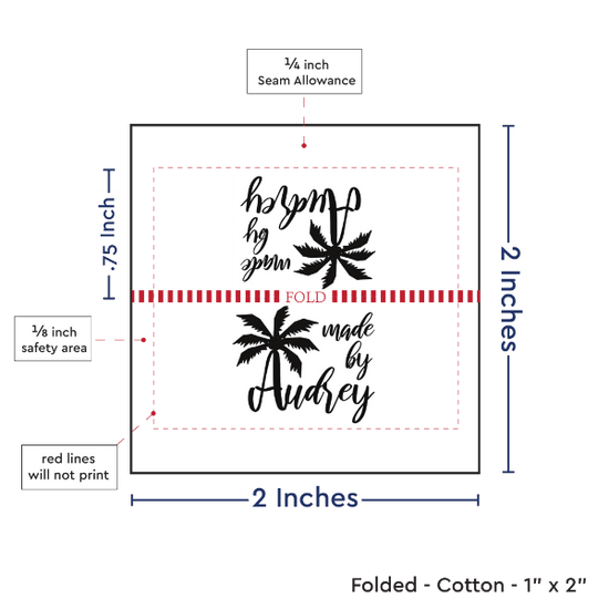 PPLR_HIDDEN_PRODUCT Print Your Logo or Image on FOLDED Cotton Tags