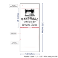 PPLR_HIDDEN_PRODUCT Sewing Machine (1.5" wide - Satin)