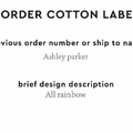 PPLR_HIDDEN_PRODUCT Reorder Previous Label Design - COTTON