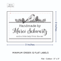 PPLR_HIDDEN_PRODUCT Winter Bird (2"x3" Cotton - 12 labels/set)