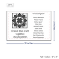 PPLR_HIDDEN_PRODUCT Print your Logo or Image on FLAT Cotton Tags