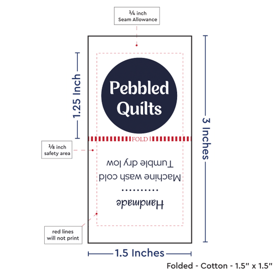 PPLR_HIDDEN_PRODUCT Print Your Logo or Image on FOLDED Cotton Tags