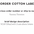PPLR_HIDDEN_PRODUCT Reorder Previous Label Design - COTTON