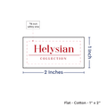 PPLR_HIDDEN_PRODUCT Print your Logo or Image on FLAT Cotton Tags