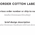PPLR_HIDDEN_PRODUCT Reorder Previous Label Design - COTTON
